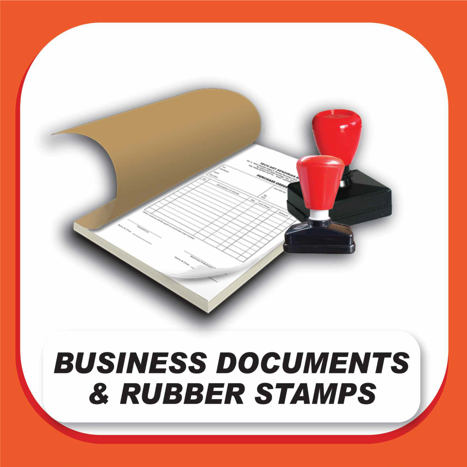 Business Documents & Rubber Stamps