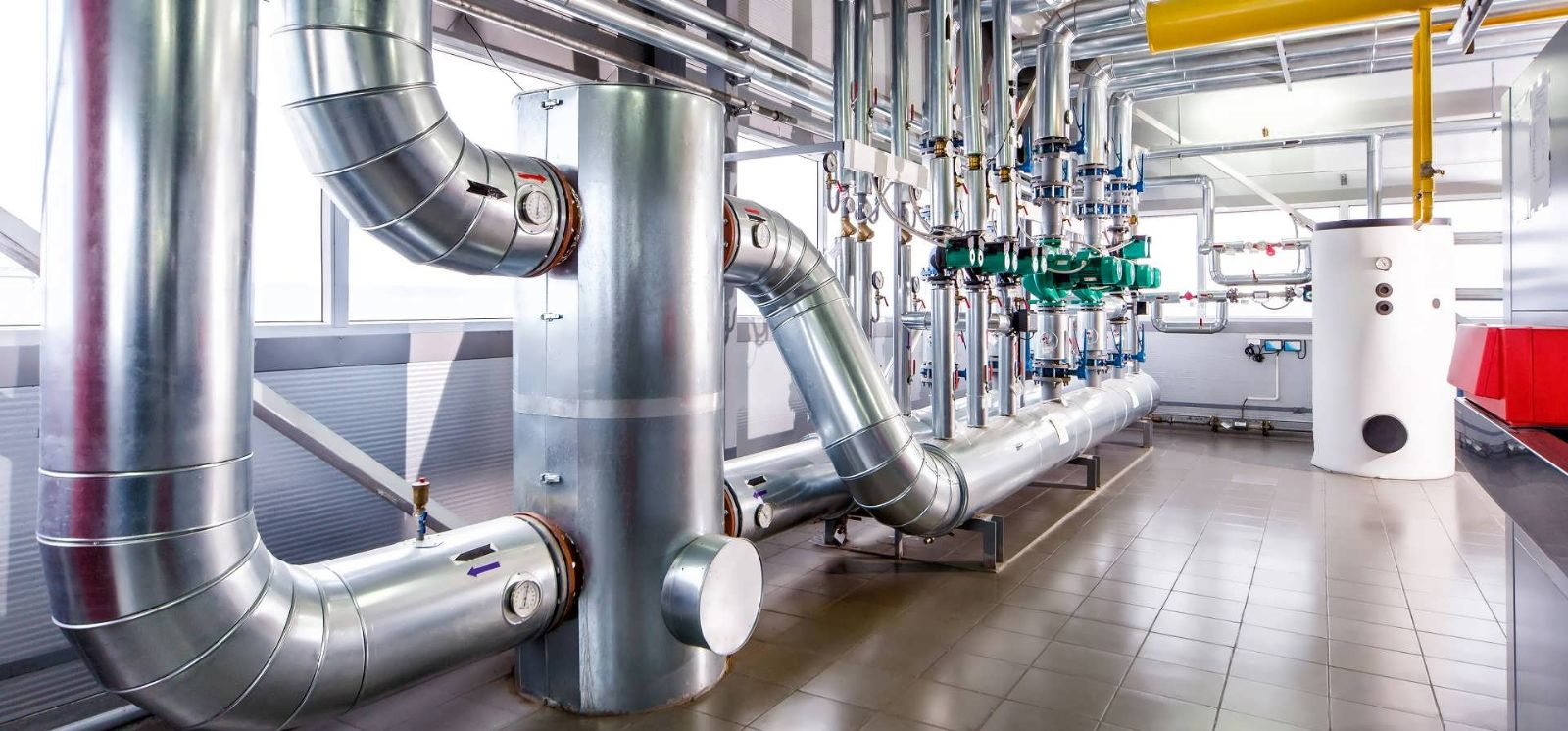 Clean air chilled water system flow balancing