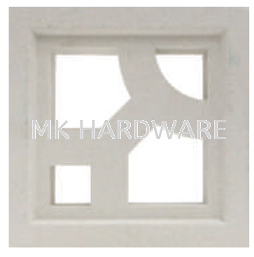 MK ONE Y WHITE CEMENT BREEZE BLOCK