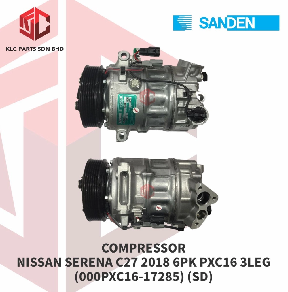 COMPRESSOR NISSAN SERENA C27 2018 6PK PXC16 (000PXC16-17285) (SD)