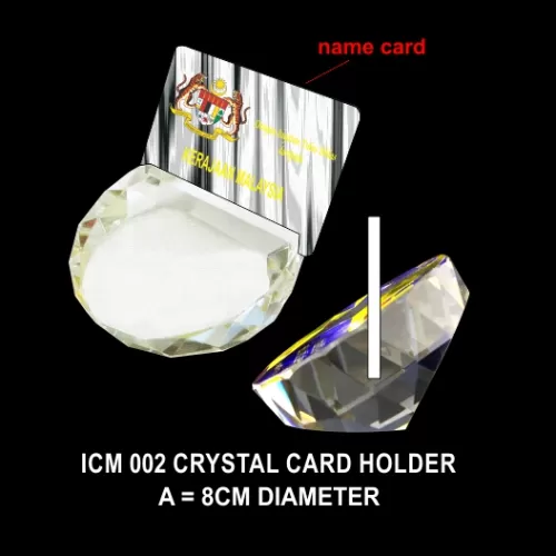 Crystal Name Card Holder - ICM 002