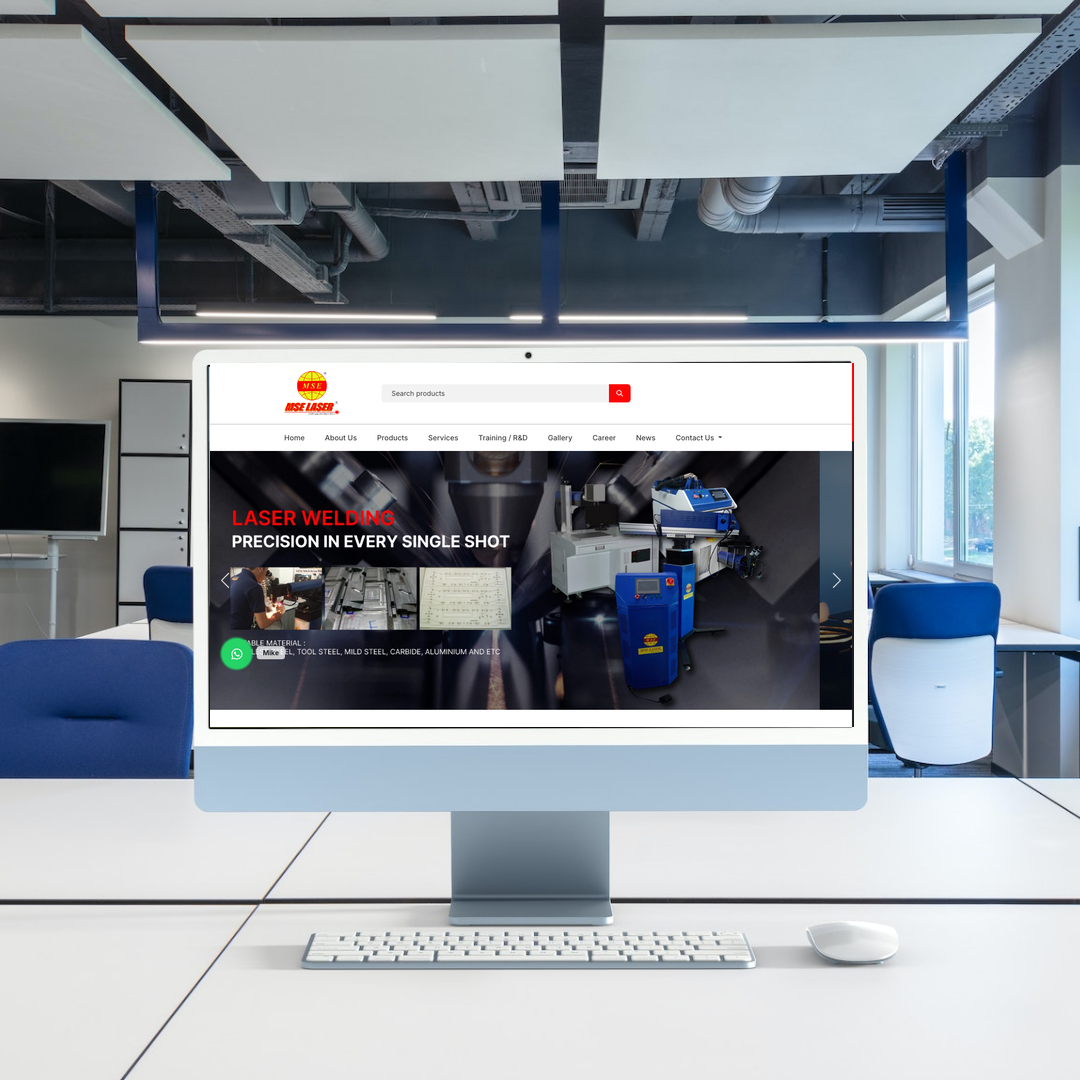 MSE Industries Sdn Bhd Website Design & SEO Case Study | Laser Welding in Kuala Lumpur