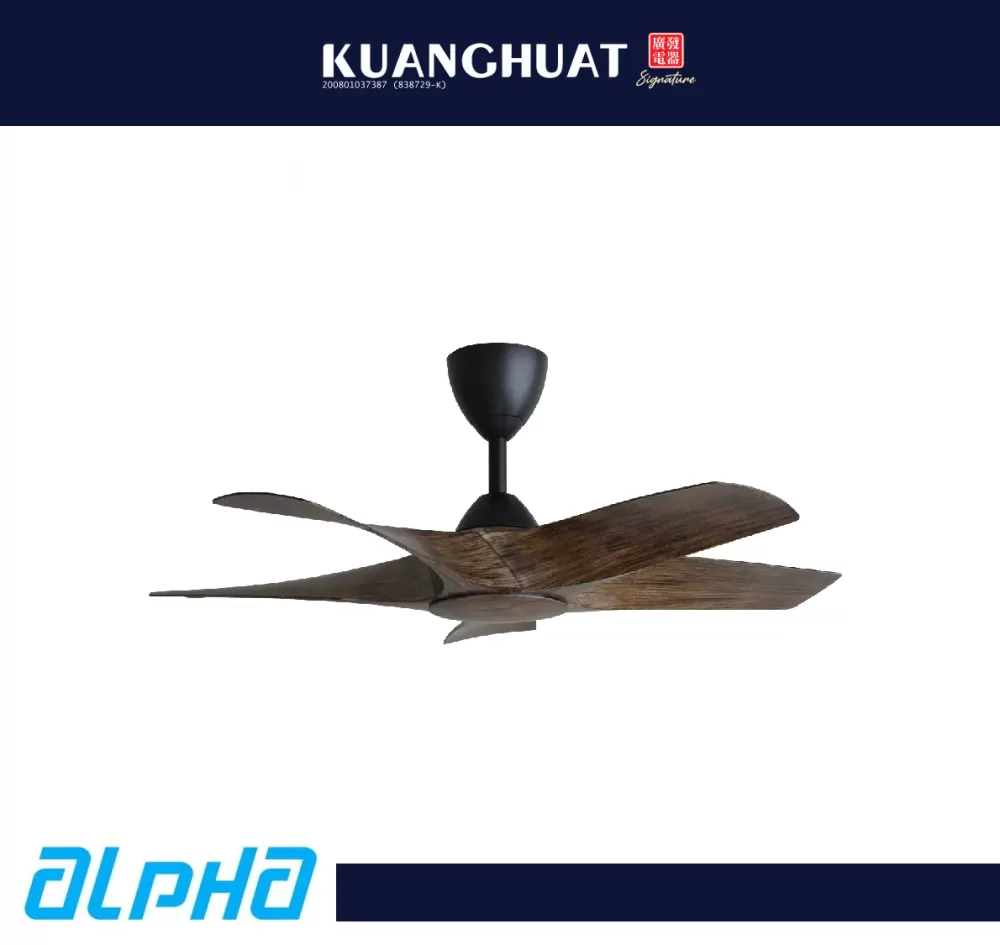 [PRE-ORDER 7 DAYS] ALPHA 42" ALKOVA Series Ceiling Fan AXIS-5B/42