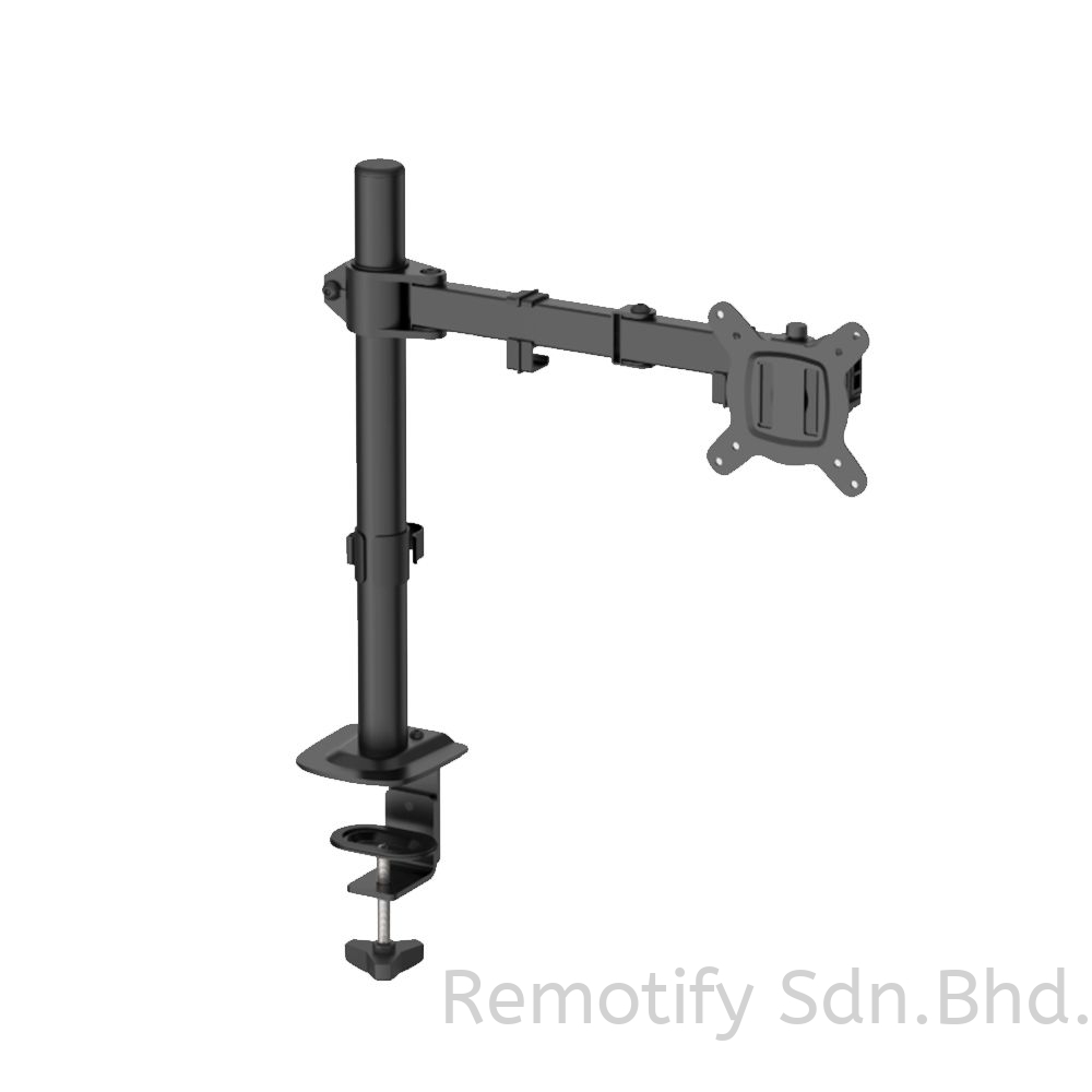 PM50 Monitor Arm Desk Mount for 14"-32" Screens | Adjustable Full Motion Monitor Stand | 360掳 Rotation | VESA 100x100