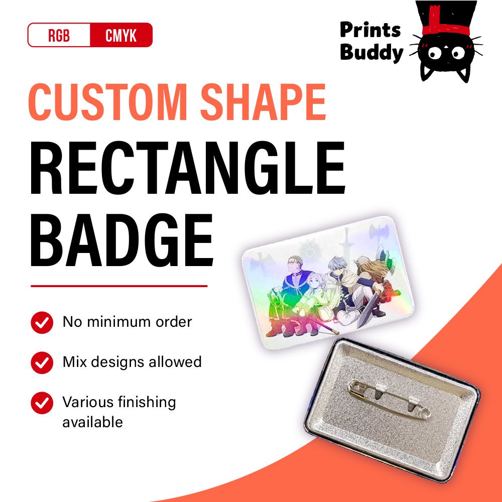 Rectangle Button Badge