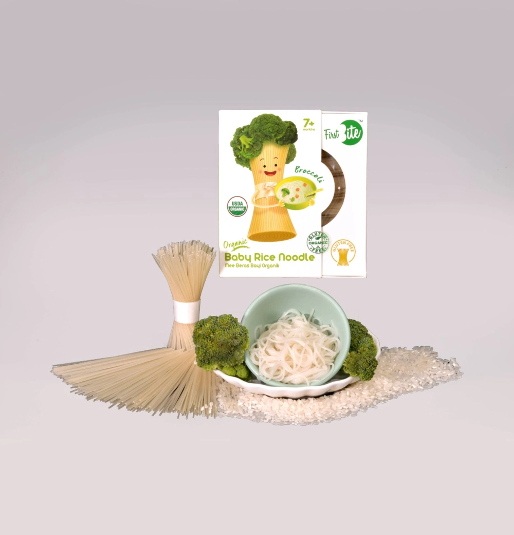 Broccoli Organic Baby Rice Noodle