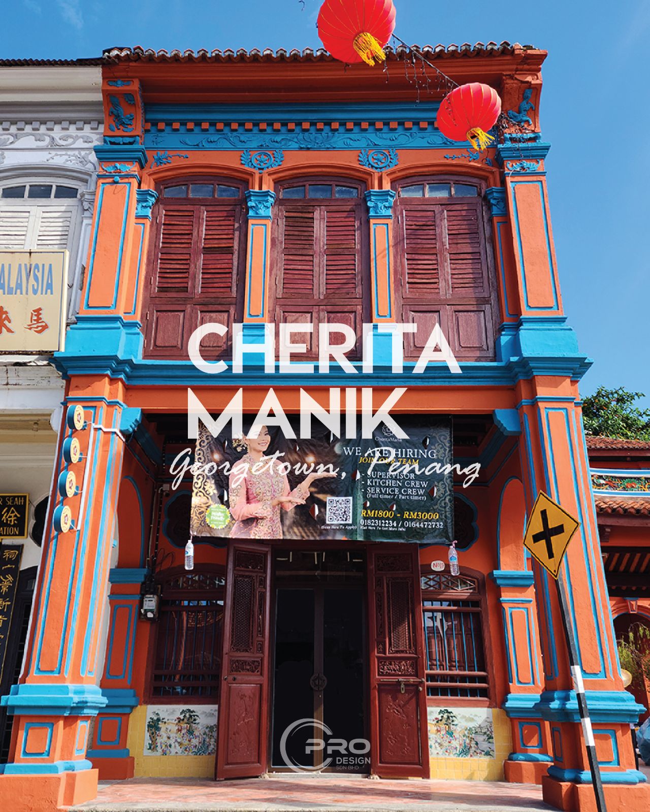 Cherita Manik Restaurant Interior Design & Renovation in Penang