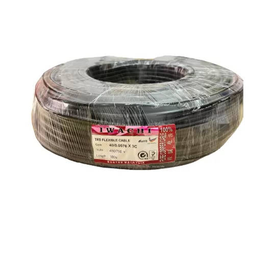 Iwachi 40/0.076 x 3C TRS Flexible Cable (100m)