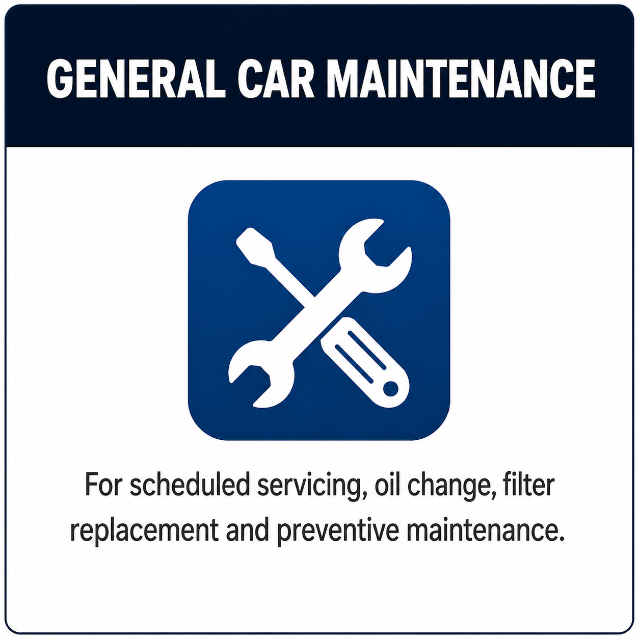 General Car Maintenace