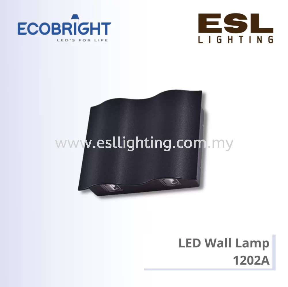 ECOBRIGHT LED Wall Lamp 8W - 1202A IP54