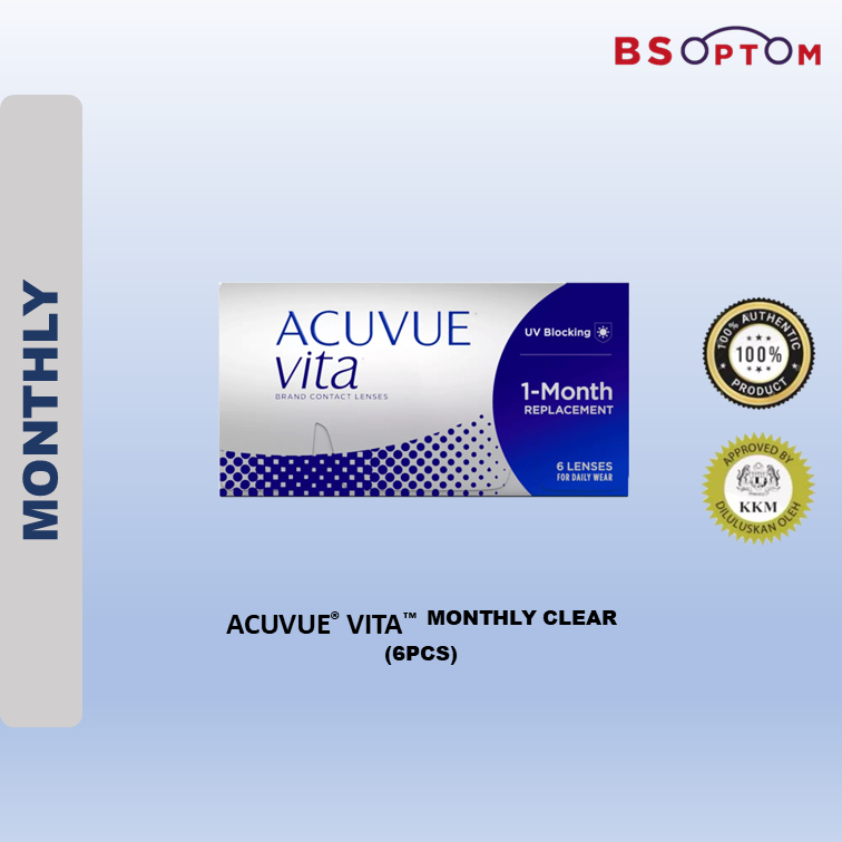 ACUVUE® VITA™ Monthly Clear Lens (6pcs)