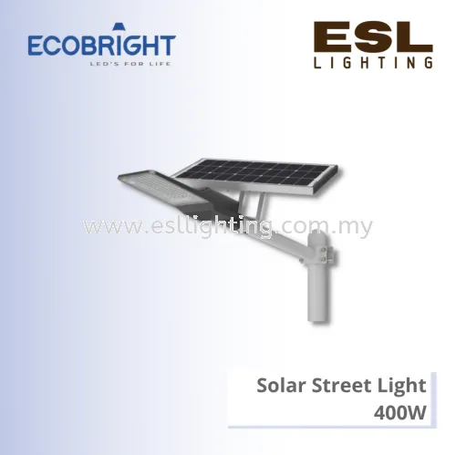 ECOBRIGHT Solar Street Light 400W -EB-STL-80 IP66