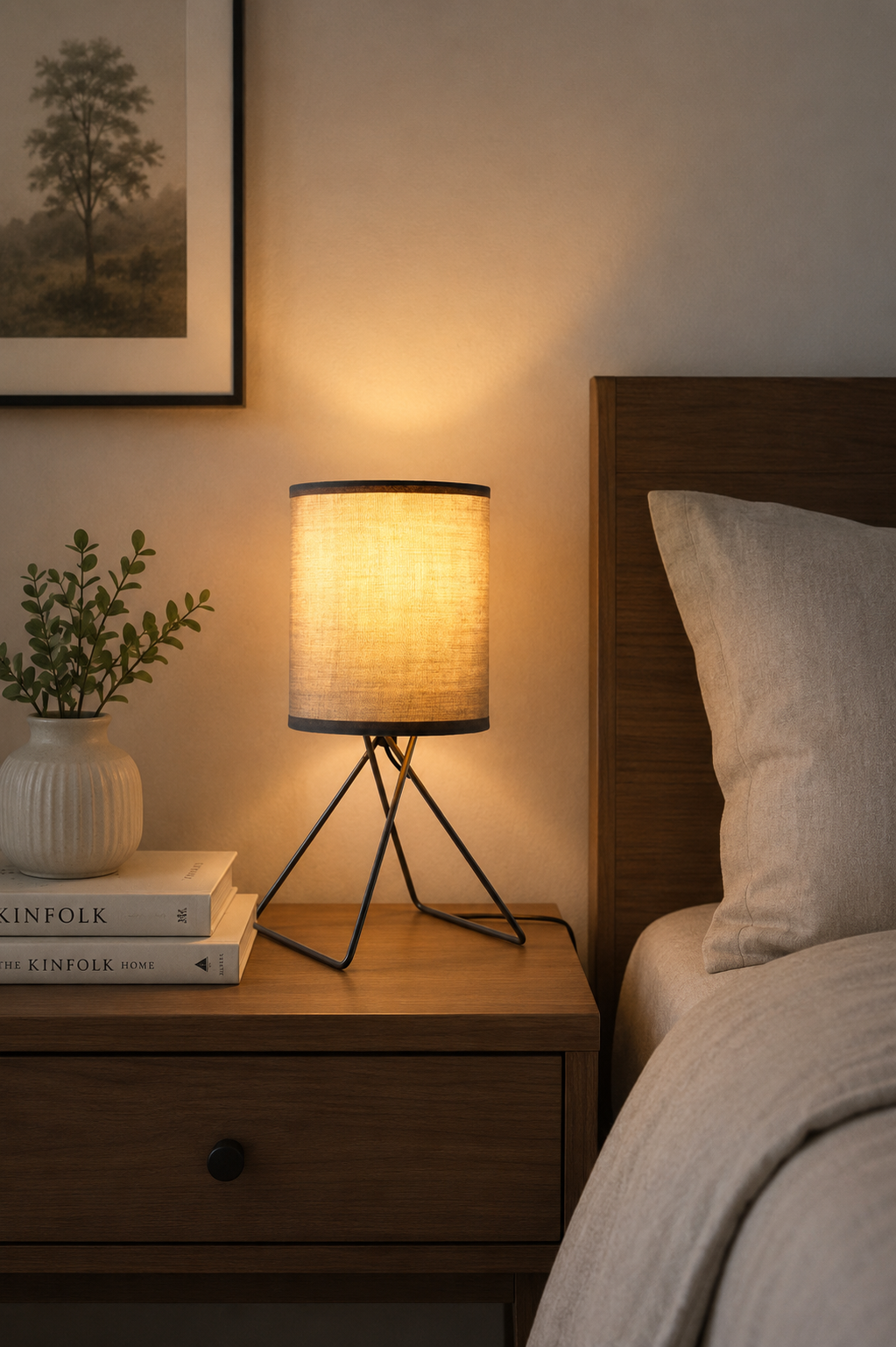 Nordic Table Lamp 2174-GY (using E27 Bulb)