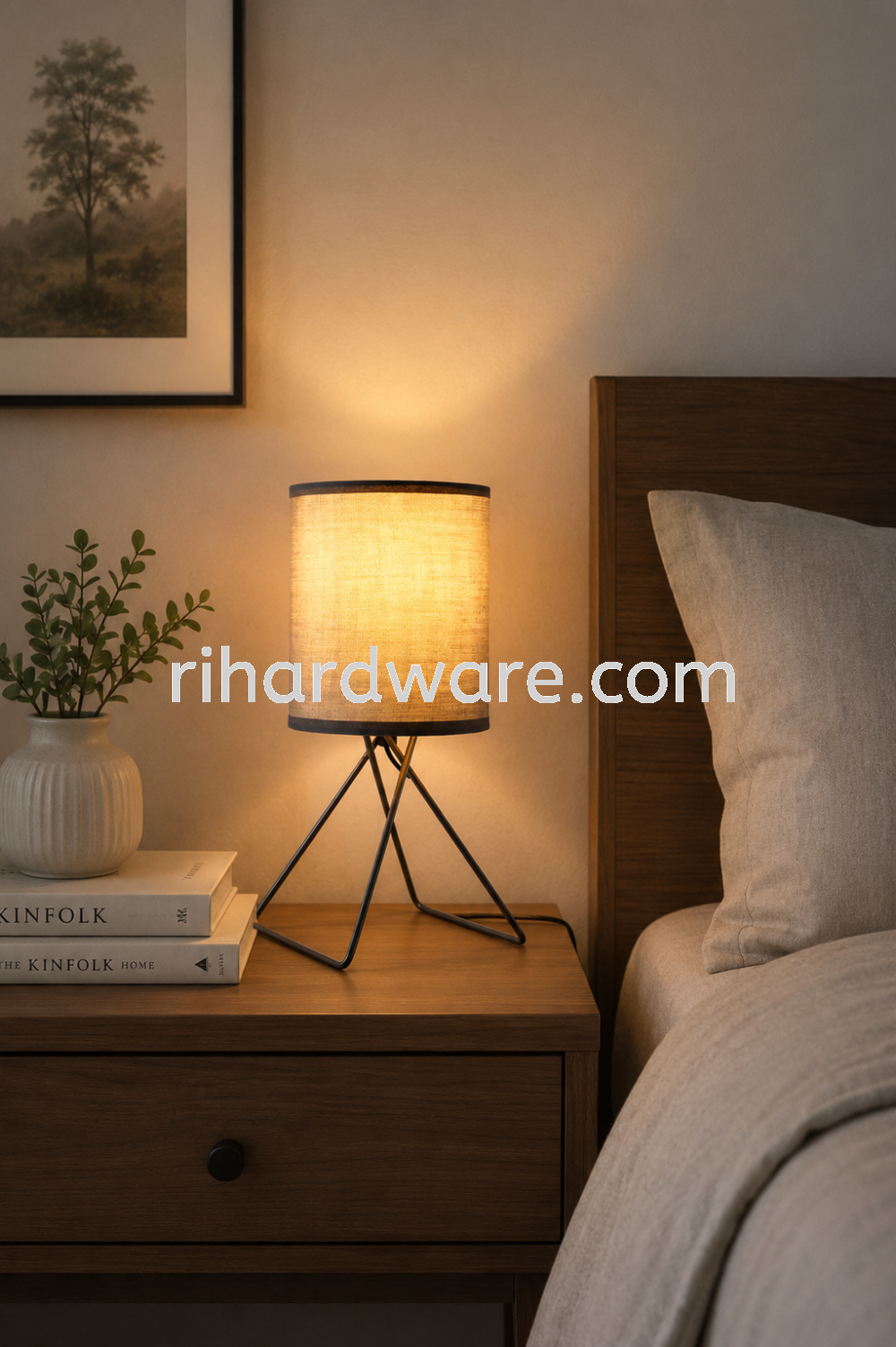 Nordic Table Lamp 2174-GY (using E27 Bulb)