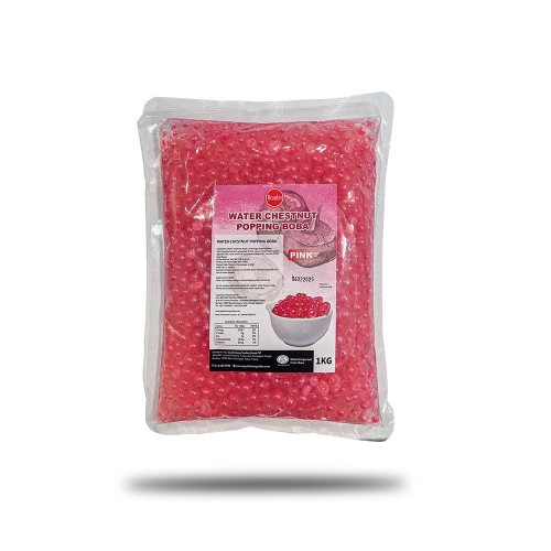 Popping Water Chestnut Pink 1kg 