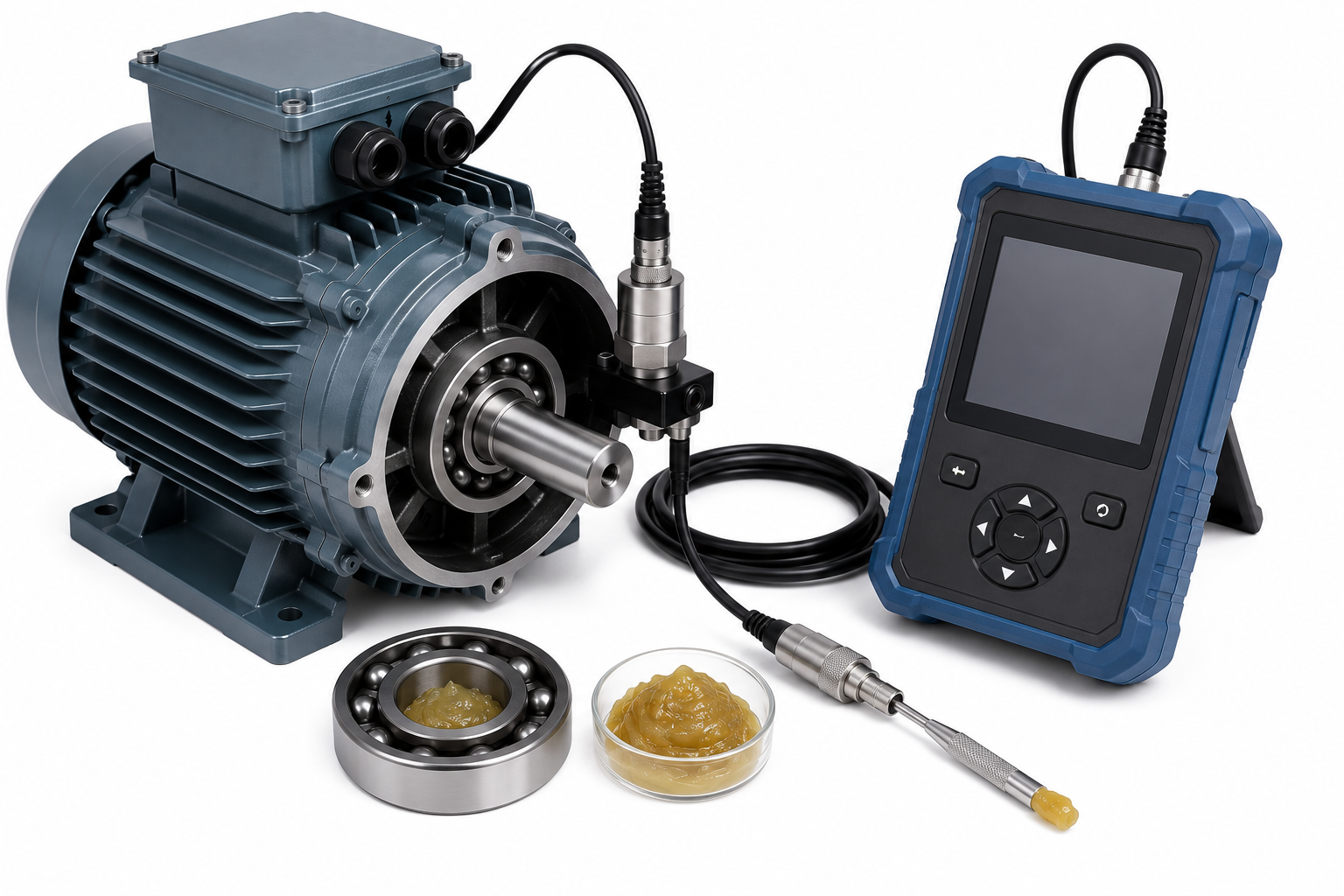 Electric Bearing Lubrication Condition Testing