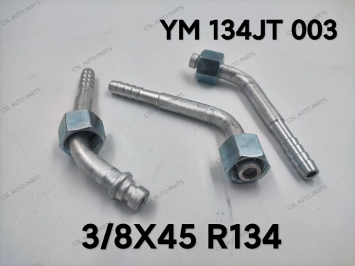 YM 134JT 003 3/8 X 45 R134 Fitting 