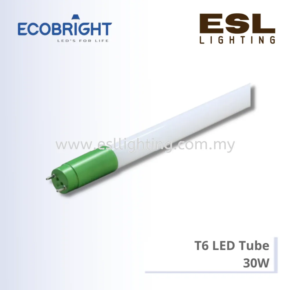 ECOBRIGHT T6 LED Tube 30W - 30WT6G 4ft