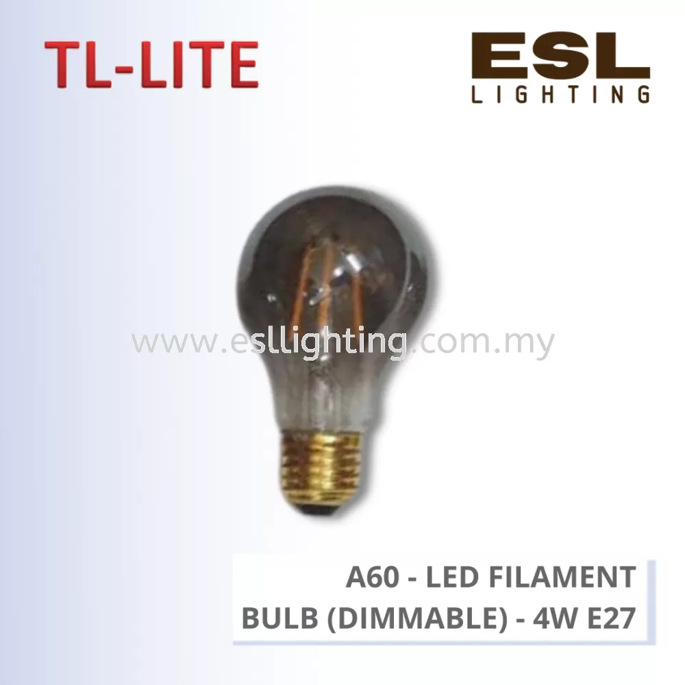 TL-LITE BULB - LED FILAMENT BULB (DIMMABLE) - A60 - 4W
