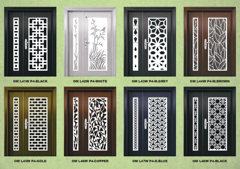 OM SECURITY DOOR LASER CUT