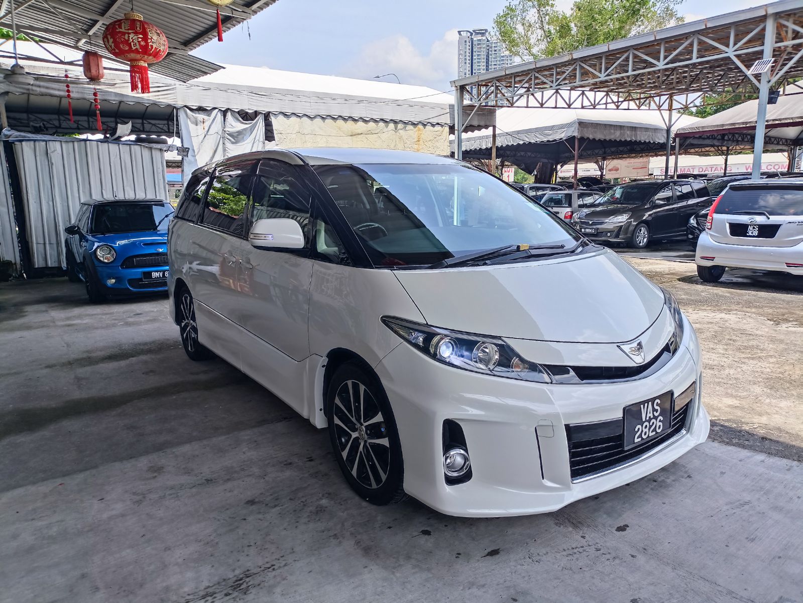 2012 2017 TOYOTA ESTIMA 2.4 AERAS FACELIFT - (A) 4 DOOR, 1 OWNER, 2 POWERDOOR, KEYLESSPUSH START, REVERCE CAM, FREE 1 YEAR WARRANTY