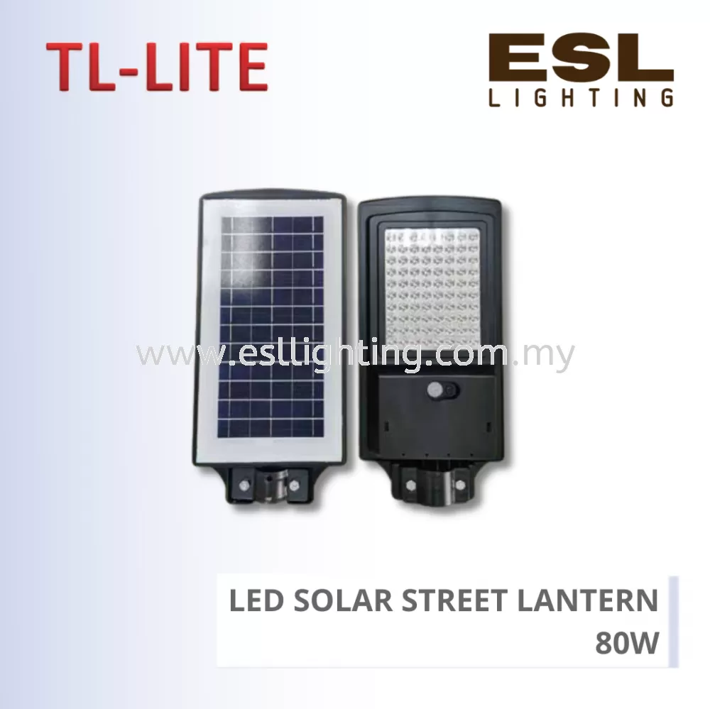 TL-LITE SOLAR LIGHT - LED SOLAR STREET LANTERN - 80W