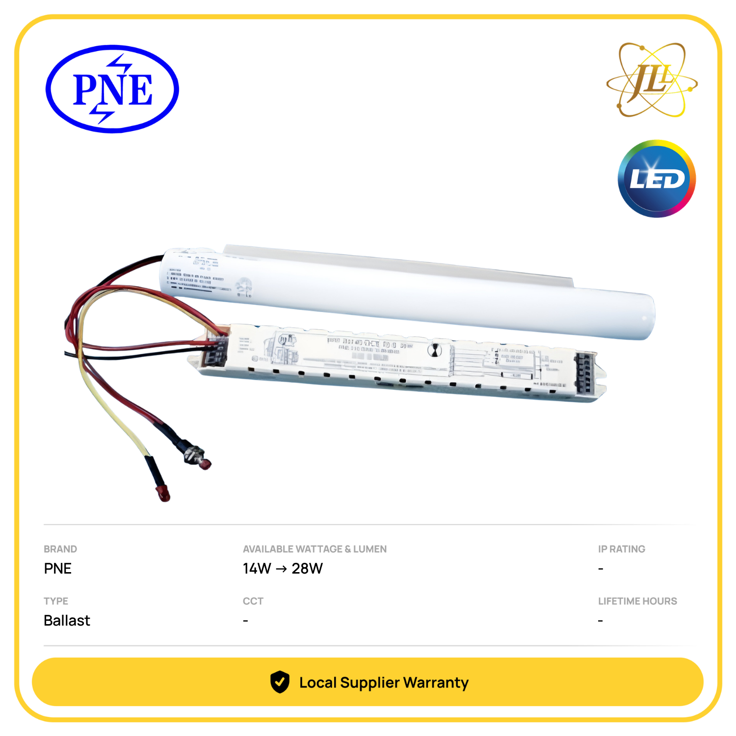 PNE EPP LED ELECTRONIC BALLAST 240V [EPP20/40] [14W/28W]