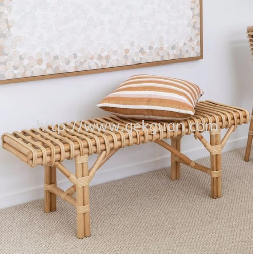 BENCH 020 - RATTAN BENCH 