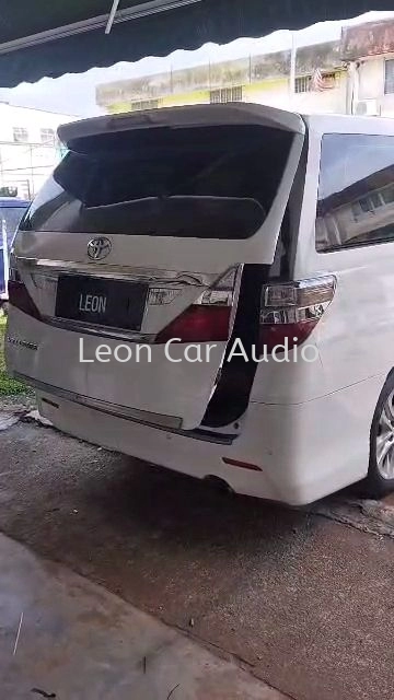 Toyota Vellfire Alphard anh20 OEM intelligent electric TailGate Lift power boot power Tail Gate lift system