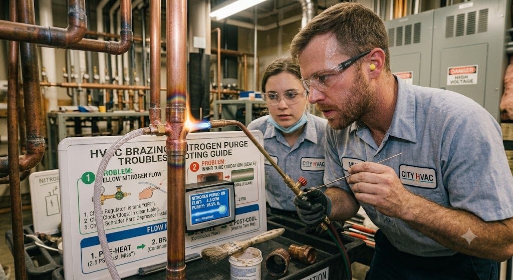copper joint brazing techniques