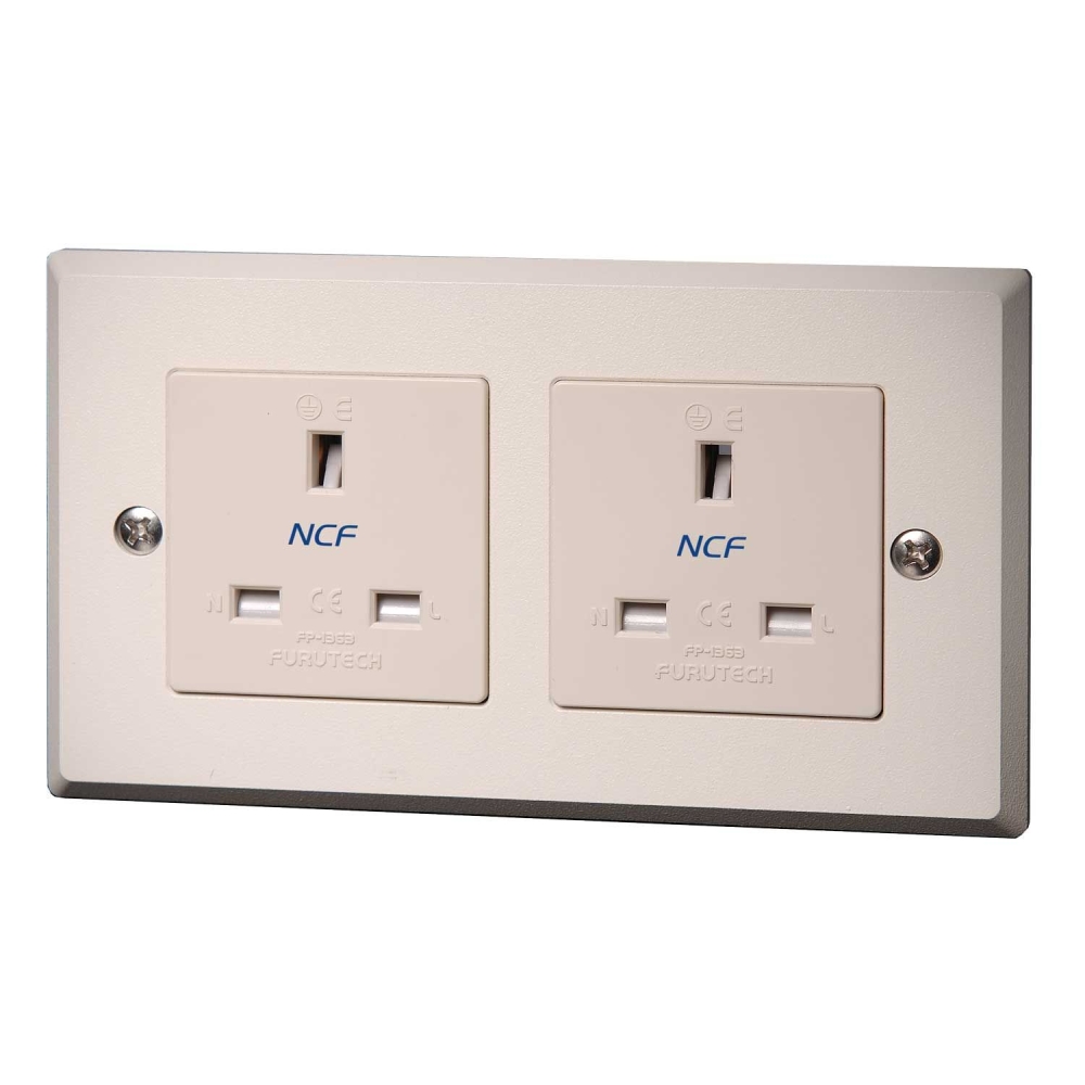 Furutech - UK Wall Outlet - FP-1363-D(R)-NCF