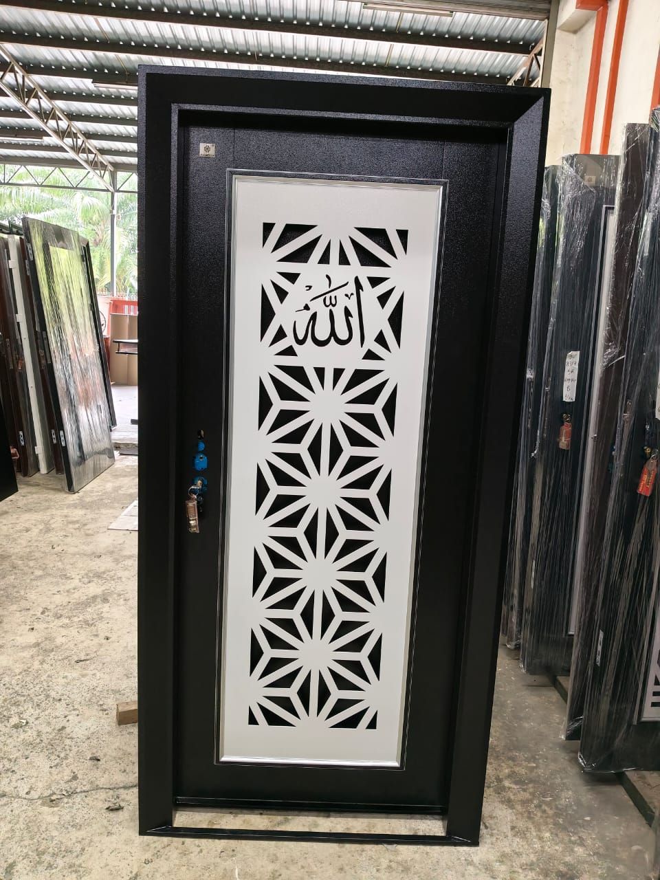 SAFETY DOOR 3X7 BLACK LC624 JAWI A LH[OPEN IN]