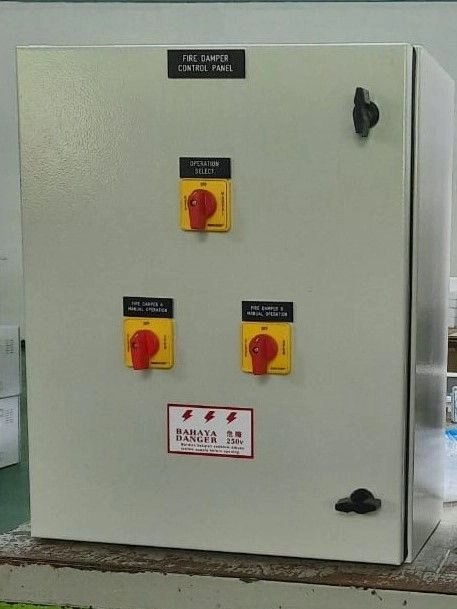 Damper Actuator Control Panel