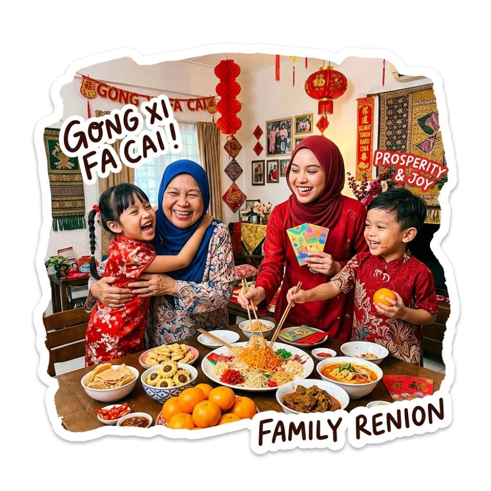 Seasonal & Celebration Custom Sticker