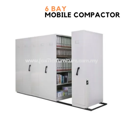 6 Bay Hand Push Mobile Compactor