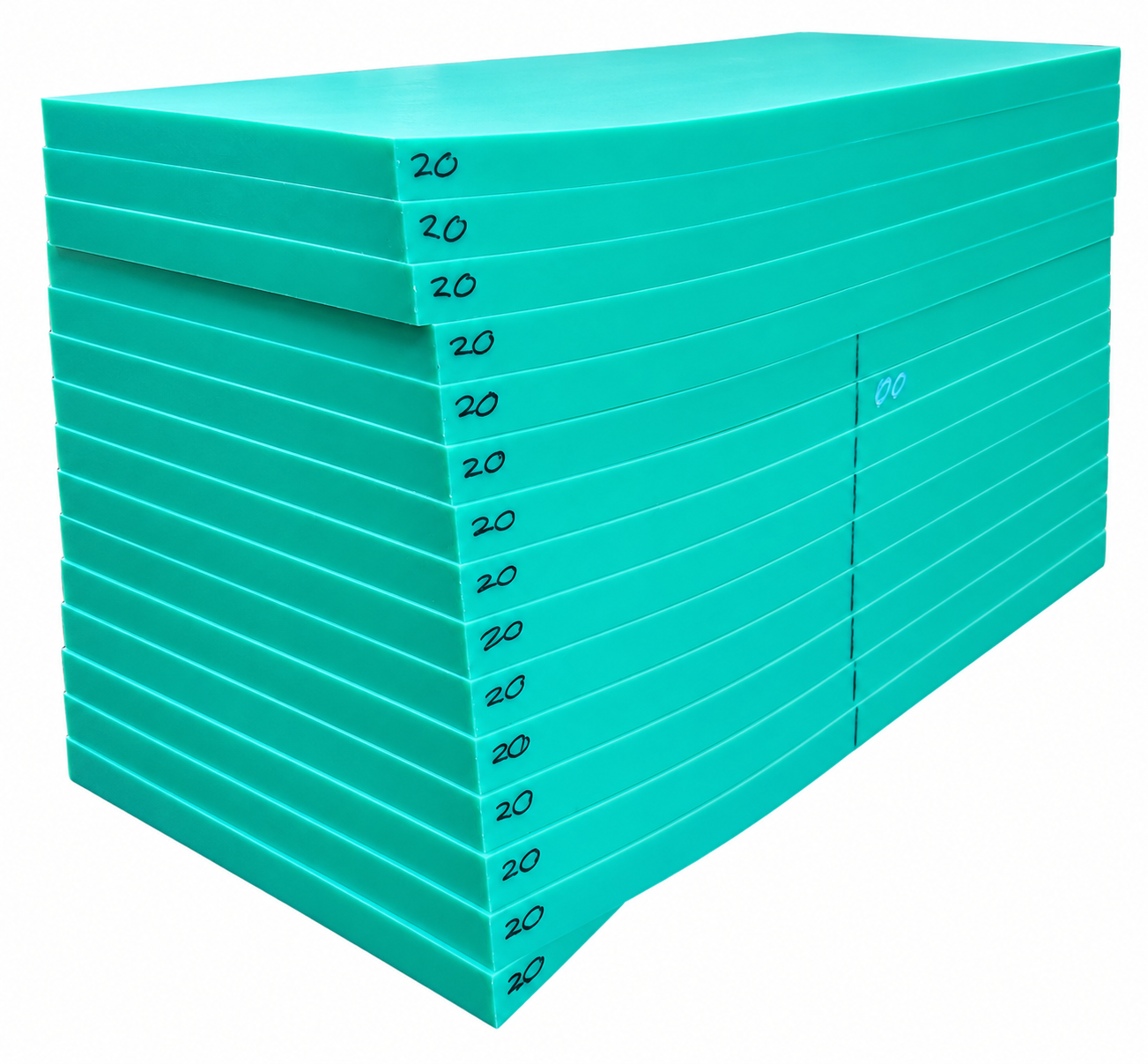 UHMW PE GREEN (VIRGIN GRADE) Polyethylene