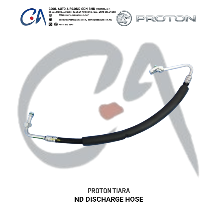 PROTON TIARA ND DISCHARGE HOSE