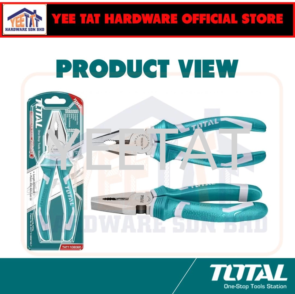 [ TOTAL ] THT110606P COMBINATION PLIERS 160MM (6")