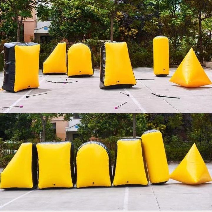 Inflatable Bunker Set – 6 Units of Tactical Fun