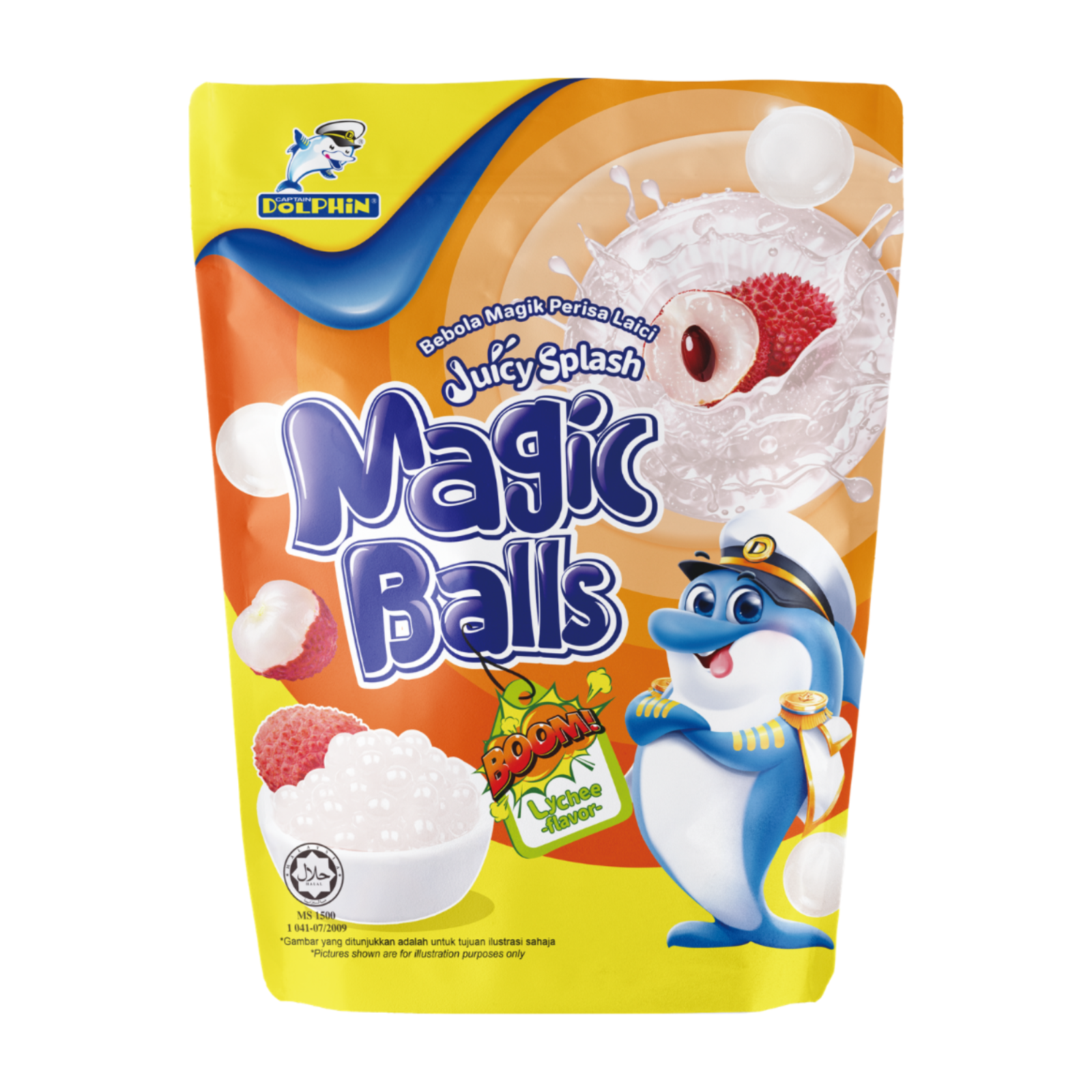 Dolphin Magic Balls Lychee 600g