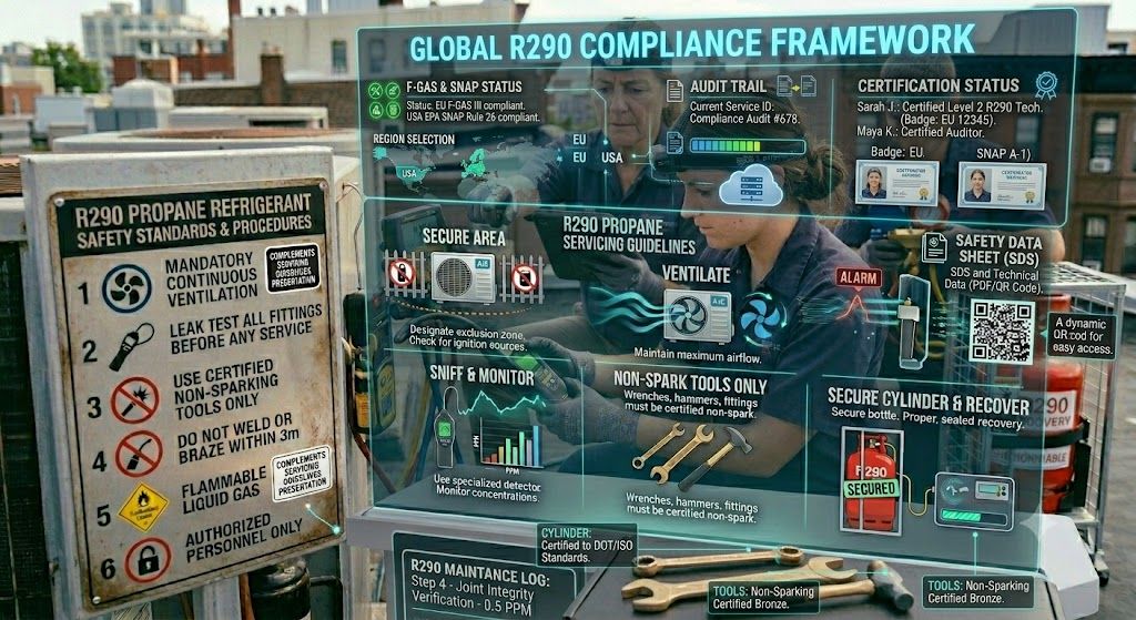 R290 compliance regulations