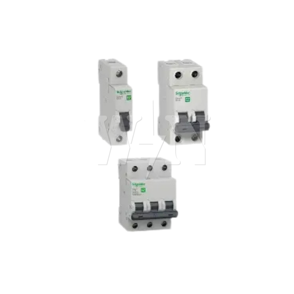 SCHNEIDER MCB 6KA 1/2/3 POLE 6A-63A EASY9 SERIES