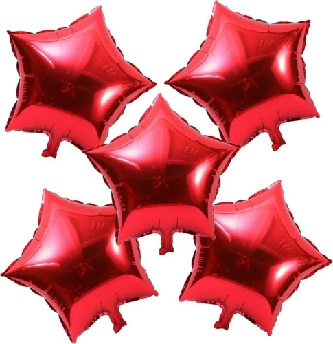 Foil Balloon Star -Red (FB-10-STR)