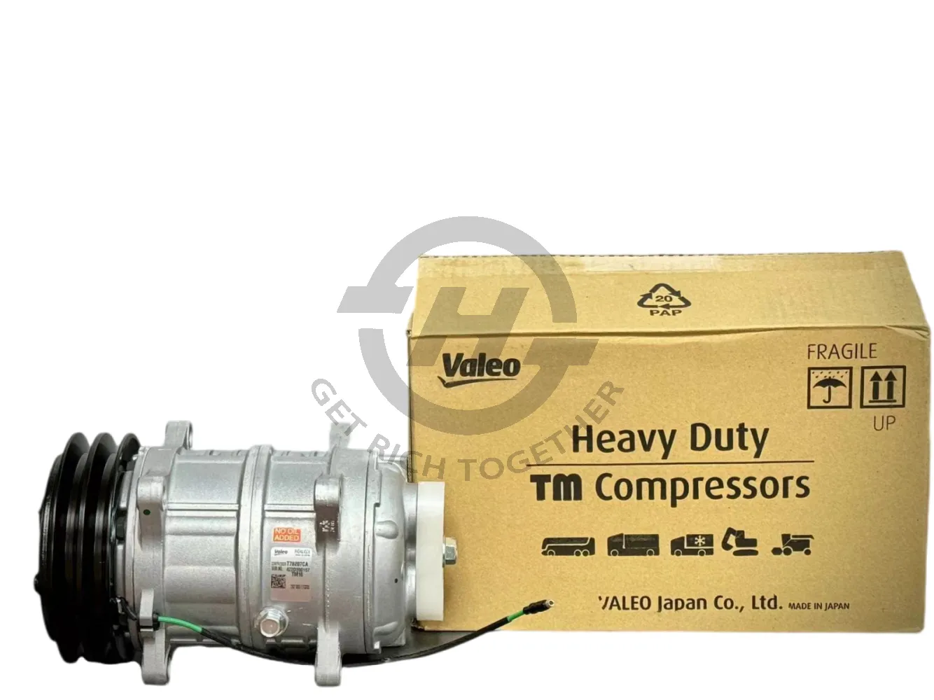 VALEO COMPRESSOR VALEO JAPAN TM16 24V T78287CA 422D590157 VALEO COMPRESSOR VALEO JAPAN TM16 24V T78287CA 422D590157