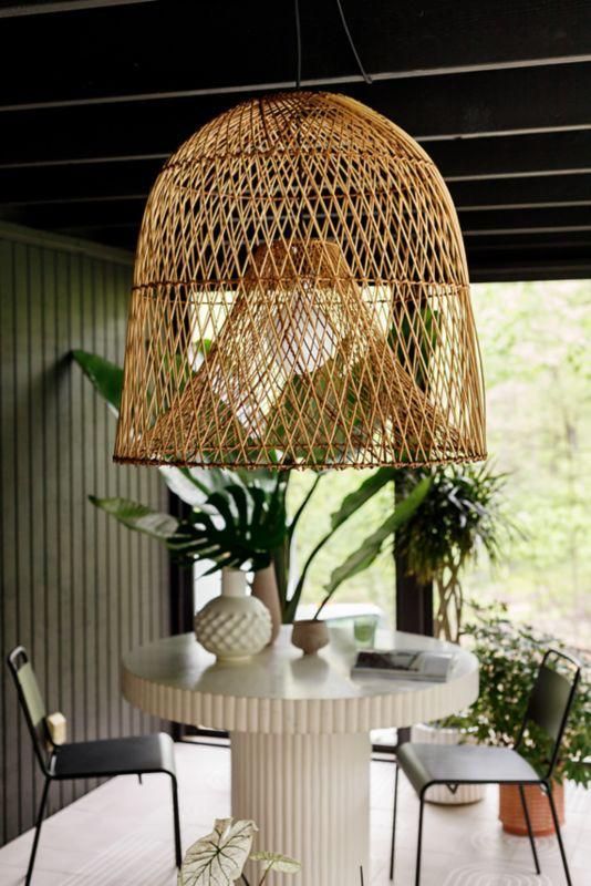 HAN 100 - RATTAN CEILING LAMP