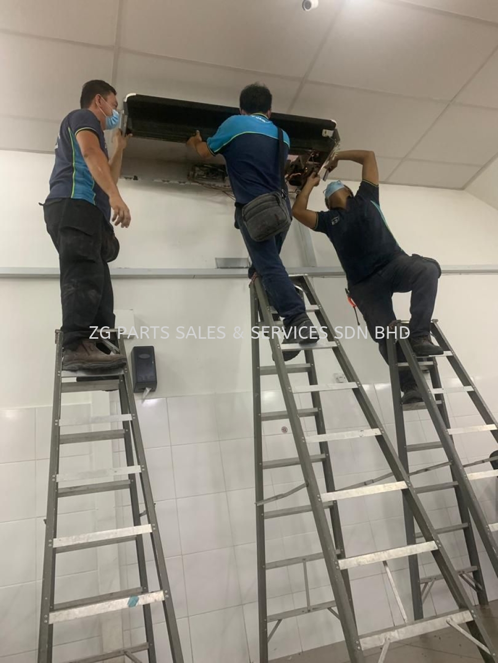 Overhaul Services Ceiling Exposed ┃Subang