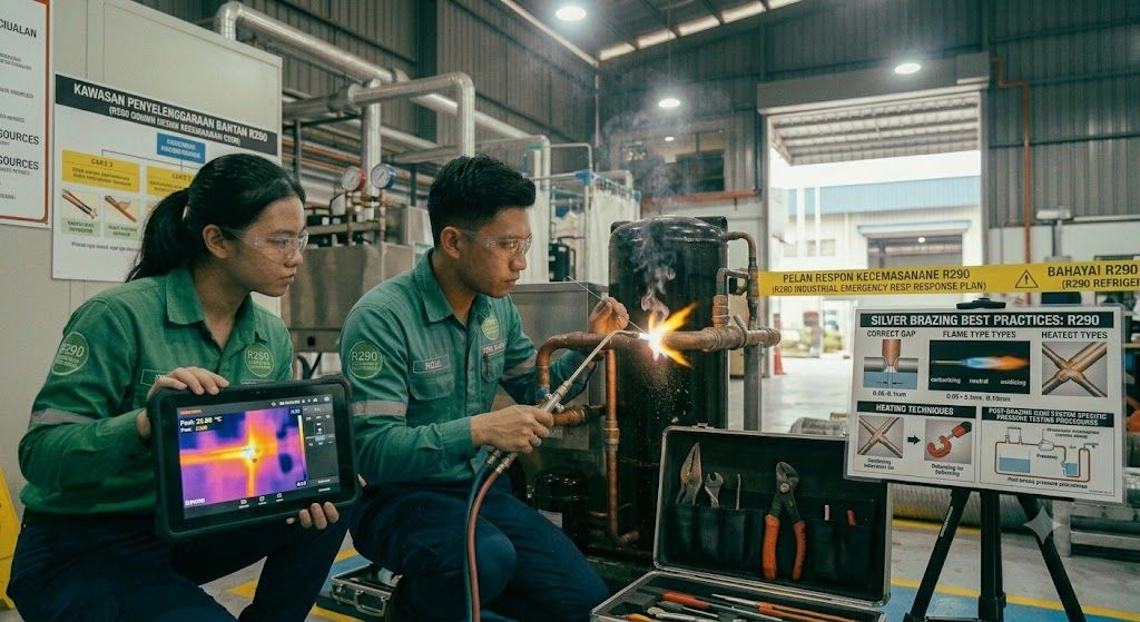 silver brazing refrigeration systems