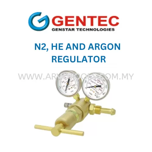 GENTEC 591IN-1500 REGULATOR FOR NITROGEN, HELIUM, ARGON GAS