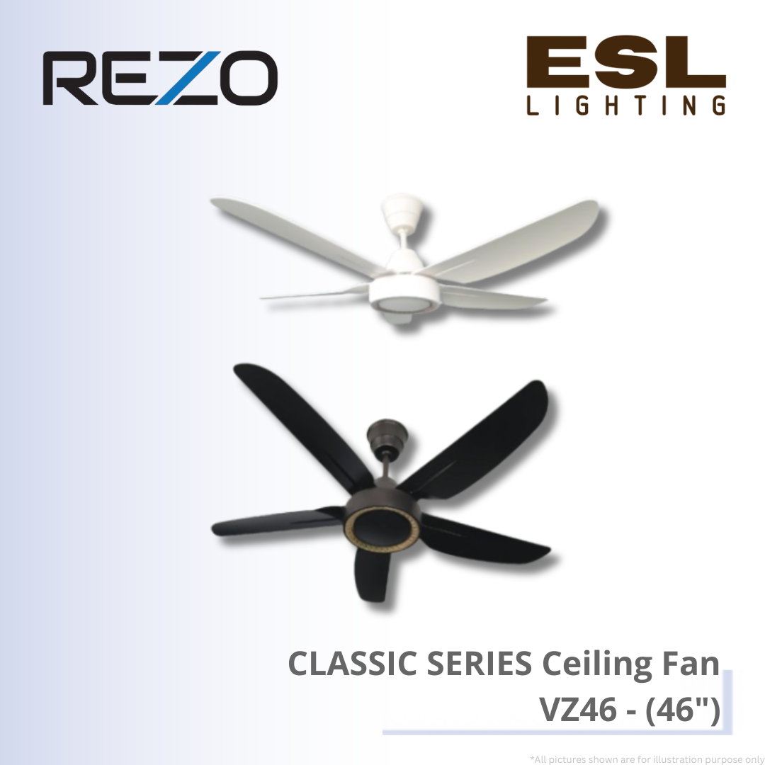 REZO CLASSIC SERIES Ceiling Fan VZ46 - 46"