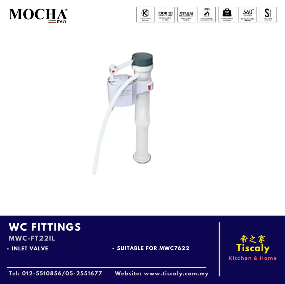 MOCHA WC FITTINGS MWC-FT22IL